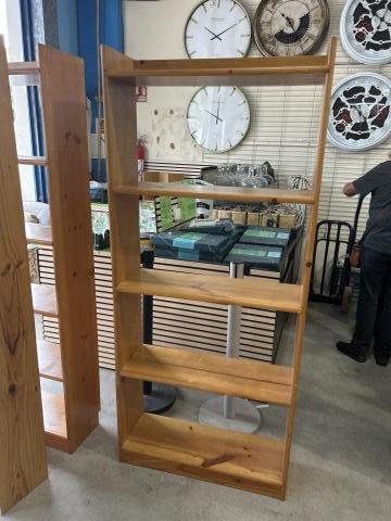 ESTANTERIA MADERA 80X27X183